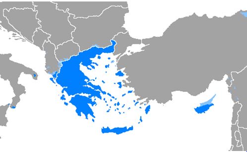 Greek-speaking areas